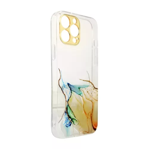 iPhone 13 Pro Marble Gel tok narancssárga-9145576251591 6 kép