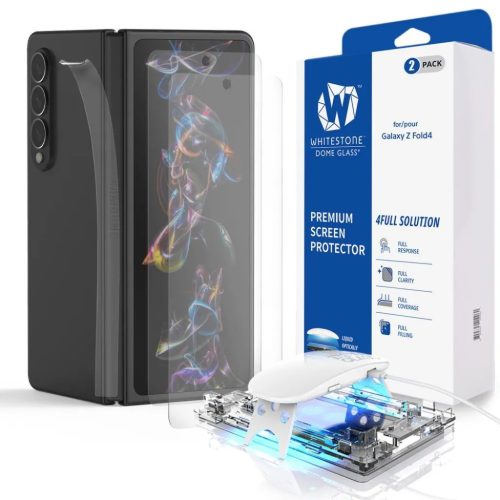 Samsung Galaxy Z Fold 4 Whitestone Dome Glass 2x 9H kijelzővédő üv-8809365407057 4 kép