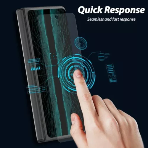 Samsung Galaxy Z Fold 4 Whitestone Dome Glass 2x 9H kijelzővédő üv-8809365407057 7 kép