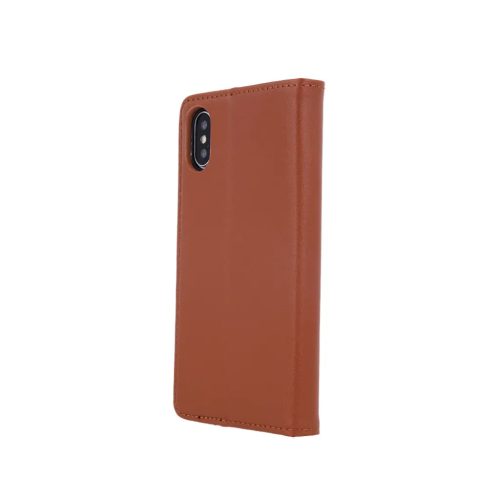 iPhone 14 Smart Pro bőr fliptok barna-5907457706859 4 kép