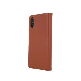 iPhone 14 Plus Smart Pro bőr fliptok barna-5907457706842 1 kép