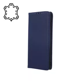 iPhone 14 Plus Smart Pro bőr fliptok tengerészkék