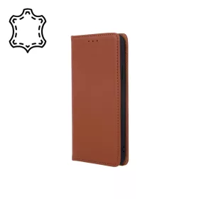 iPhone 14 Pro Smart Pro bőr fliptok barna-5907457706828 4 kép