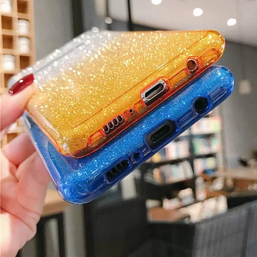 Realme C31 Bling flitteres tok arany-5900217944454 3 kép