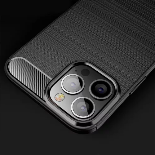 Realme 9 5G / 9 Pro Carbon szénszál mintájú TPU tok fekete-5900217942863 7 kép