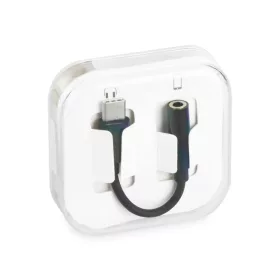 USB Type-C/3.5 mm Jack átalakító adapter fekete DAC