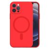 iPhone 13 Pro Max Tel Protect Magsilicone tok Piros (Magsafe kompatibi-5900217919247 1 kép