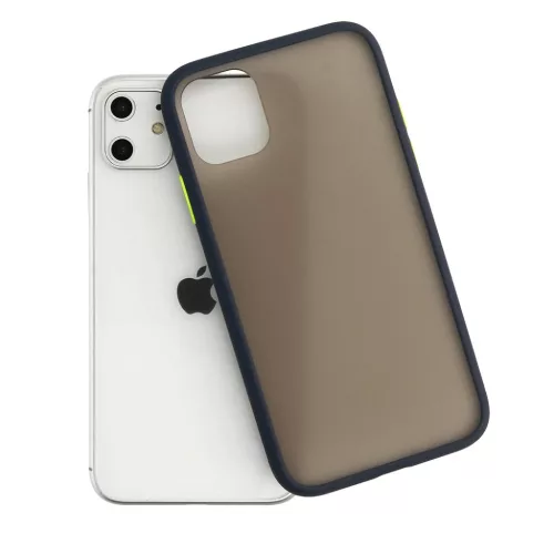 Xiaomi 12 Pro Vennus Color Button Matt Bumper tok fekete-5900217935148 4 kép