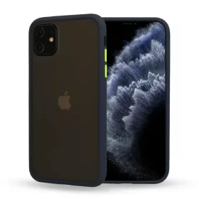 Xiaomi 12 Pro Vennus Color Button Matt Bumper tok sötétkék-5900217935162 1 kép
