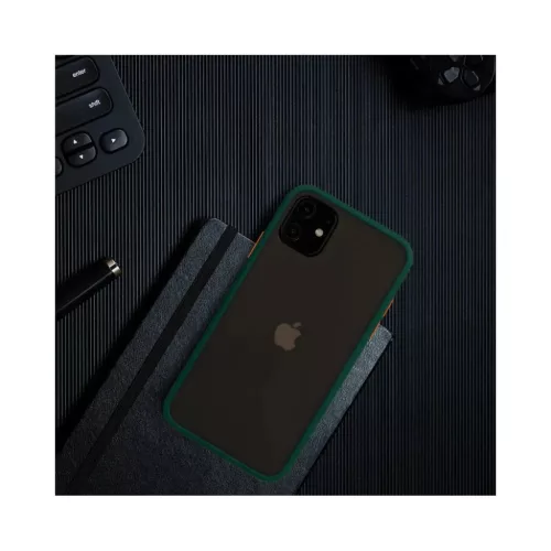 Xiaomi 12 Pro Vennus Color Button Matt Bumper tok zöld-5900217935179 8 kép
