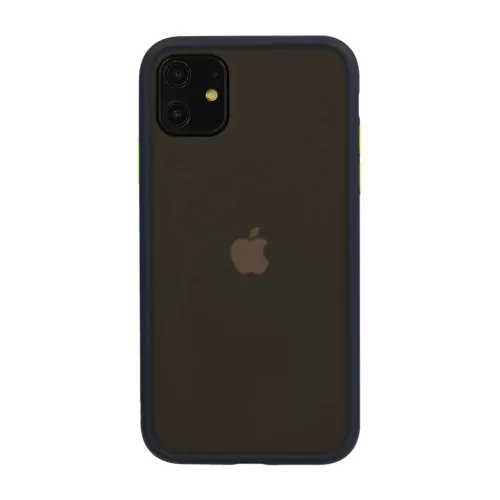 Xiaomi 10C Vennus Color Button Matt Bumper tok sötétkék-5900217936787 2 kép