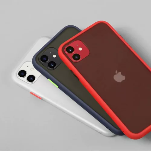 Xiaomi 10C Vennus Color Button Matt Bumper tok sötétkék-5900217936787 7 kép
