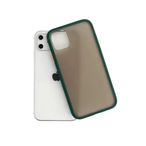 Xiaomi 10C Vennus Color Button Matt Bumper tok zöld-5900217936794 3 kép
