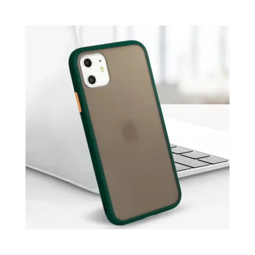Xiaomi 10C Vennus Color Button Matt Bumper tok zöld-5900217936794 9 kép