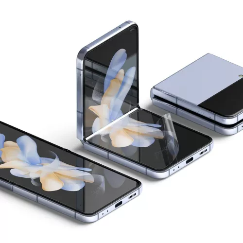 Samsung Galaxy Z Flip 4 Ringke Folia Ochronna 2 db üvegfólia-8809881261201 7 kép