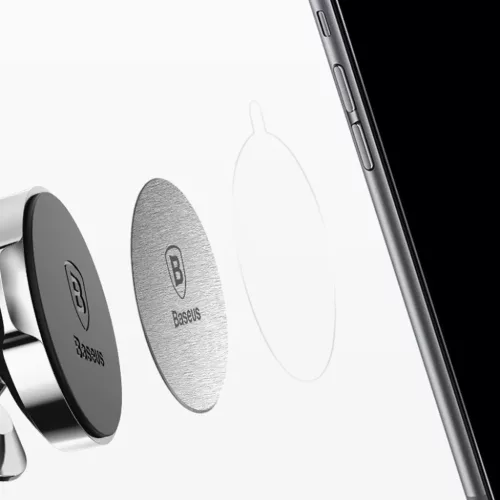 Baseus hátlapi mágnes lemez 2db-os szett telefonhoz-6953156256712 3 kép
