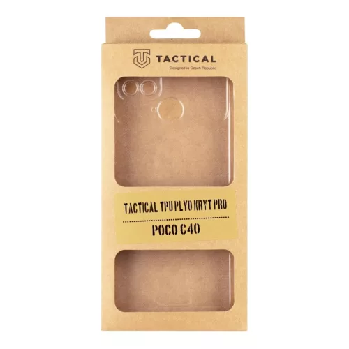 Xiaomi Poco C40 Tactical Plyo Kryt Pro TPU tok átlátszó-8596311194061 3 kép