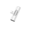 Borofone audio adapter BV7 Lightning - Lightning + 3.5 mm jack fehér-6931474701435 1 kép