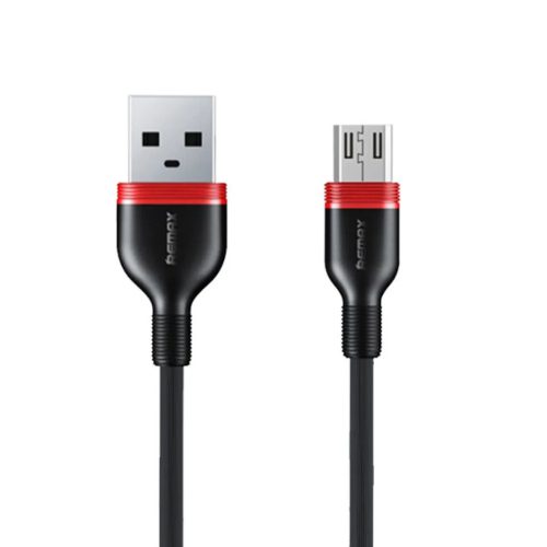 Remax Choos RC-126M USB- micro USB kábel 1 m fekete-6954851297123 1 kép