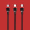 Remax Choos RC-126M USB- micro USB kábel 1 m fekete-6954851297123 2 kép