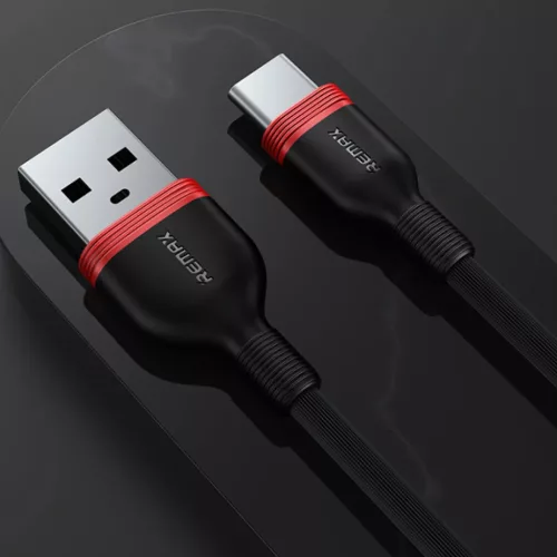 Remax Choos RC-126M USB- micro USB kábel 1 m fekete-6954851297123 5 kép