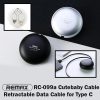 Remax CuteBaby RC-099A USB-Type C kábel 1m fehér-6954851281016 8 kép