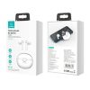 USAMS TWS BU Bluetooth 5.1 vezeték nélküli fülhallgató fehér-6958444988672 2 kép