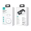 USAMS TWS BU Bluetooth 5.1 vezeték nélküli fülhallgató fehér-6958444988672 2 kép