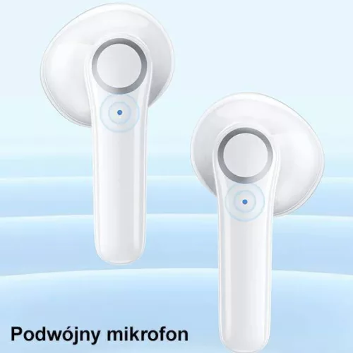 USAMS TWS BU Bluetooth 5.1 vezeték nélküli fülhallgató fehér-6958444988672 6 kép