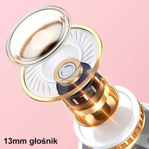 USAMS TWS BU Bluetooth 5.1 vezeték nélküli fülhallgató fehér-6958444988672 9 kép