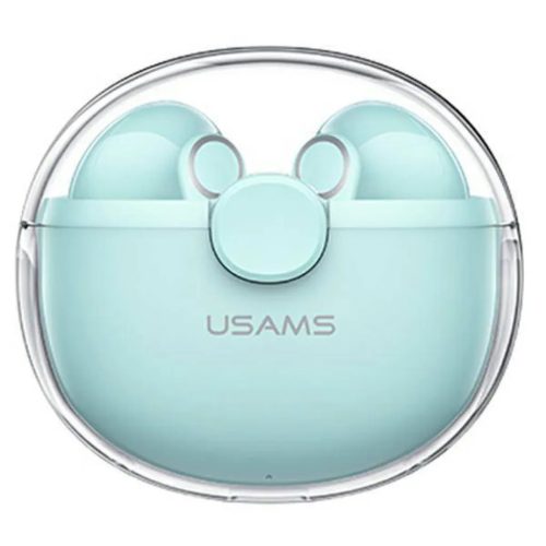 USAMS TWS BU Bluetooth 5.1 vezeték nélküli fülhallgató zöld
