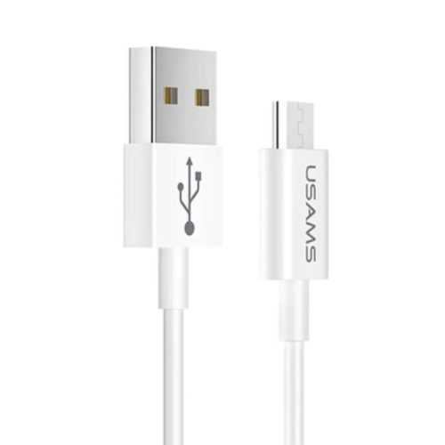 USAMS U23 Micro USB kábel gyorstöltéssel 2A 1m fehér-6958444962863 1 kép