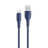 USAMS U68 microUSB kábel gyorstöltéssel 2A 1 m kék (US-SJ502)-6958444969527 8 kép