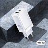 USAMS T41 hálózati töltő adapter USB-C + USB GaN 47W PD + QC Gyors-6958444971148 5 kép