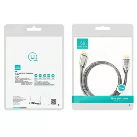 USAMS U75 DP-DP kábel 1.4 HD 2m fekete 8K HD (US-SJ532)-6958444975276 1 kép