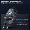 USAMS T45 hálózati töltő adapter USB-C 30W PD3.0 + QC3.0 gyorstöl-6958444977355 1 kép