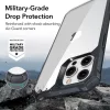  iPhone 14 Pro átlátszó/fekete ESR Air Armor tok-4894240161500 6 kép