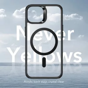  iPhone 14 Plus átlátszó/fekete ESR CH HaloLock MagSafe tok-4894240160749 1 kép