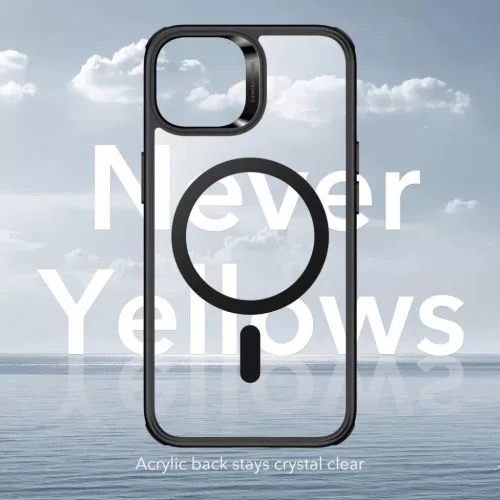  iPhone 14 Plus átlátszó/fekete ESR CH HaloLock MagSafe tok-4894240160749 1 kép