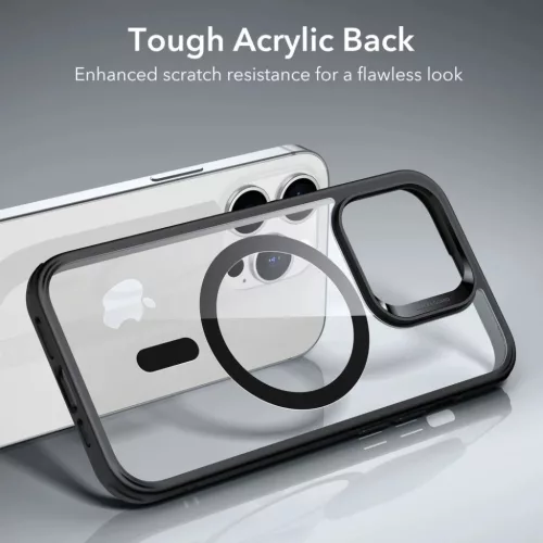  iPhone 14 Pro Max ESR CH HaloLock MagSafe átlátszó/fekete tok-4894240160824 7 kép