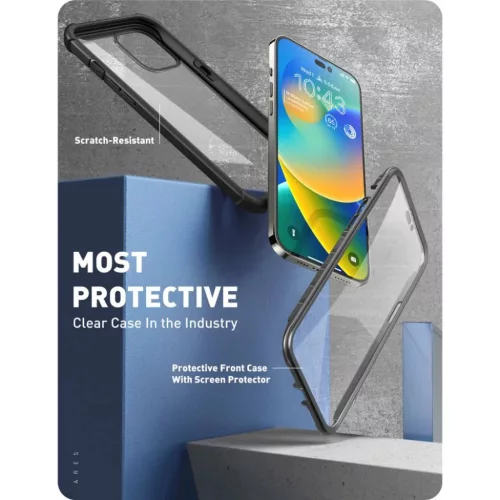 iPhone 14 Pro Max Supcase Iblsn Ares tok fekete-843439119819 6 kép