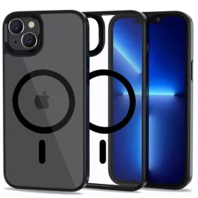 iPhone 14 Plus Tech-Protect Magmat Magsafe Tok fekete/átlátszó-9589046925535 3 kép