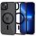 iPhone 14 Plus Tech-Protect Magmat Magsafe Tok fekete/átlátszó-9589046925535 3 kép