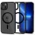 iPhone 14 Plus Tech-Protect Magmat Magsafe Tok fekete/átlátszó-9589046925535 3 kép