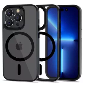   iPhone 14 Pro Tech-Protect Magmat Magsafe Tok fekete/átlátszó