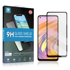 iPhone 14 Plus kijelzővédő üvegfólia 5D fekete kerettel Mocolo-8596311195136 1 kép