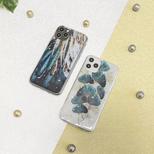 Xiaomi Redmi 10C 4G Gold Glam tok Feathers-5907457704787 9 kép