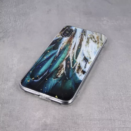 Xiaomi Redmi 10C 4G Gold Glam tok Feathers-5907457704787 10 kép