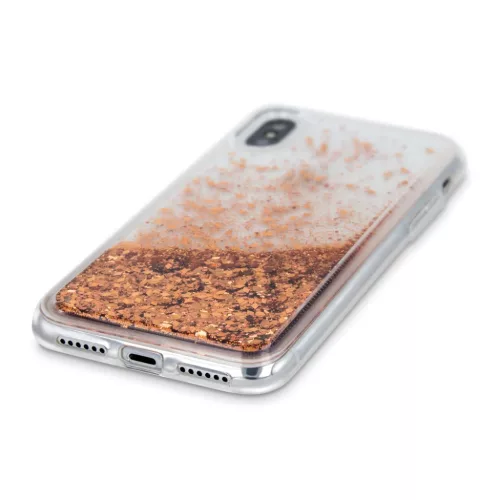 Xiaomi Redmi 10C 4G Liquid Sparkle folyékony flitteres tok arany-5900495021939 1 kép
