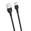 XO NB200 USB - USB-C kábel 1 m 2.1 A fekete-6920680878048 1 kép